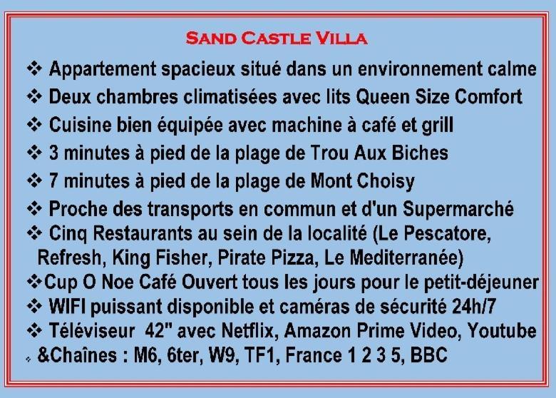 Sand Castle Villa Trou aux Biches Dış mekan fotoğraf